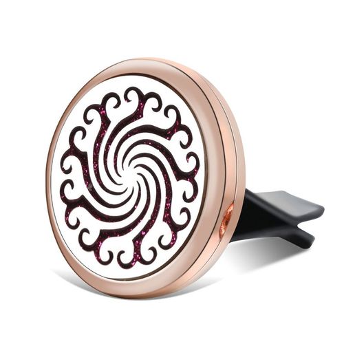 Diffuseur D'huiles Essentielles De Voiture En Acier Inoxydable, Mdaillon De Parfum Dor, Clip De Sortie De Voiture, Pendentif D'aromathrapie, Bijoux Constellations, Nouveau