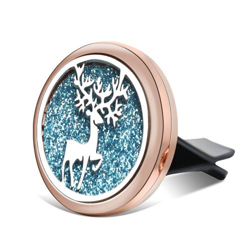 Diffuseur D'huiles Essentielles De Voiture En Acier Inoxydable, Mdaillon De Parfum Dor, Clip De Sortie De Voiture, Pendentif D'aromathrapie, Bijoux Constellations, Nouveau