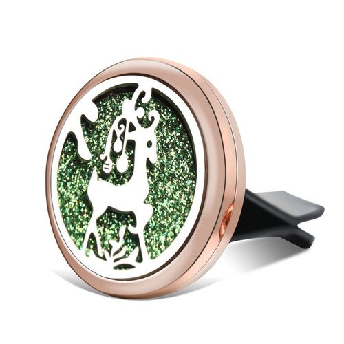 Diffuseur D'huiles Essentielles De Voiture En Acier Inoxydable, Mdaillon De Parfum Dor, Clip De Sortie De Voiture, Pendentif D'aromathrapie, Bijoux Constellations, Nouveau