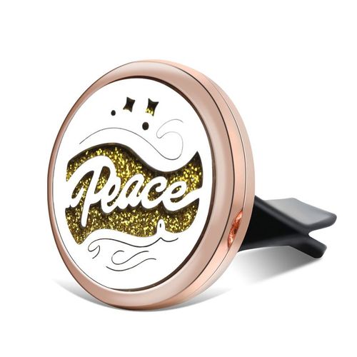 Diffuseur D'huiles Essentielles De Voiture En Acier Inoxydable, Mdaillon De Parfum Dor, Clip De Sortie De Voiture, Pendentif D'aromathrapie, Bijoux Constellations, Nouveau