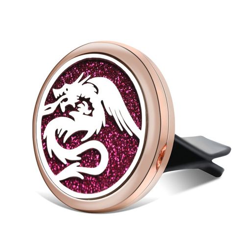 Diffuseur D'huiles Essentielles De Voiture En Acier Inoxydable, Mdaillon De Parfum Dor, Clip De Sortie De Voiture, Pendentif D'aromathrapie, Bijoux Constellations, Nouveau