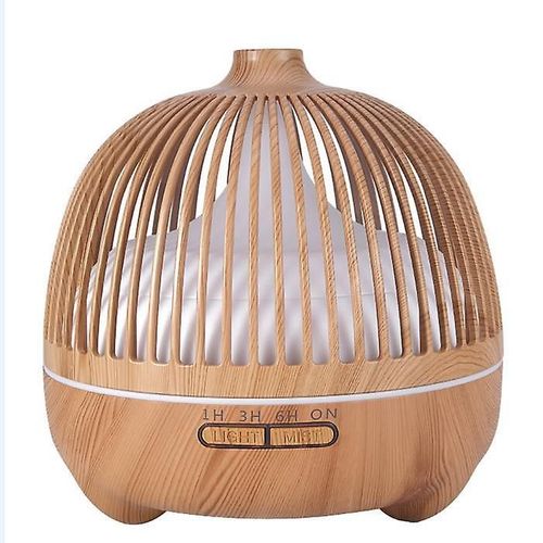 Diffuseur D'huiles Essentielles, Humidificateur Ultrasonique De 550 Ml, Diffuseur D'aromathrapie Avec Lumires Led lectriques  7 Couleurs, Ultra Silencieux