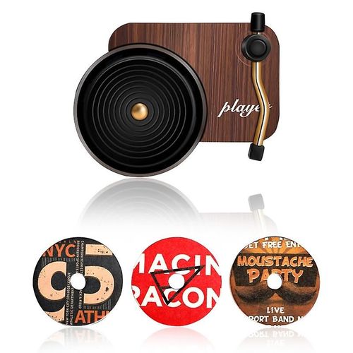 Diffuseur DAromathrapie Pour Diffuseurs DAir De Voiture Freshener Retro Record Player Car Decor