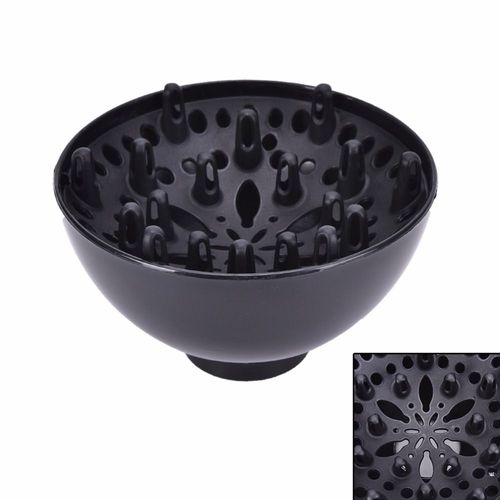 Diffuseur De Cheveux Universel En Plastique Sche-Linge Souffleur Salon De Coiffure Cheveux Boucls Sche-Cheveux Pliant Diffuseur Couverture Couleurs Noires