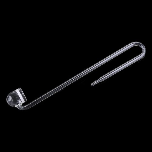 Diffuseur De Co2 En Verre En Forme De U Et De R,Accessoires D'aquarium Suspendus  L'utilisation,Longueur De 7.9 Po - Type S