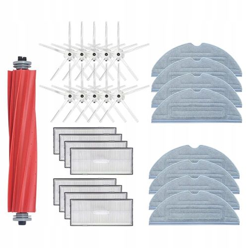 Diffuseur de filtre Hepa de brosse latrale principale de 27 pices