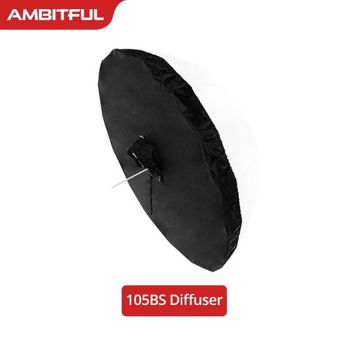 Diffuseur De Parapluie,Couverture De Parapluie Parabolique,Rflecteur Blanc Transparent Noir - Type 105cm Umbrella Use #B