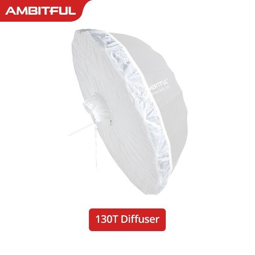 Diffuseur De Parapluie,Couverture De Parapluie Parabolique,Rflecteur Blanc Transparent Noir - Type 130cm Umbrella Use #A