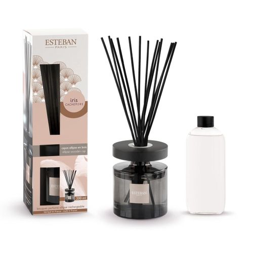Diffuseur De Parfum Ellipse Iris Cachemire 200ml - Esteban Paris