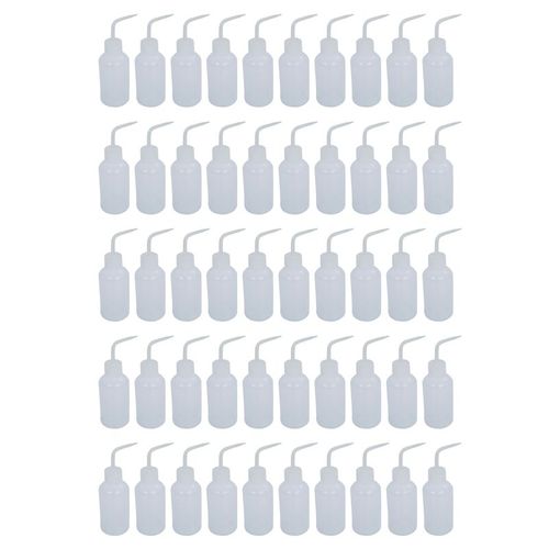 Diffuseur De Tatouage De 250ml, 50 Pices, Bouteille De Savon Vert Pour Lavage D'eau  Presser, Sans Spray De Laboratoire