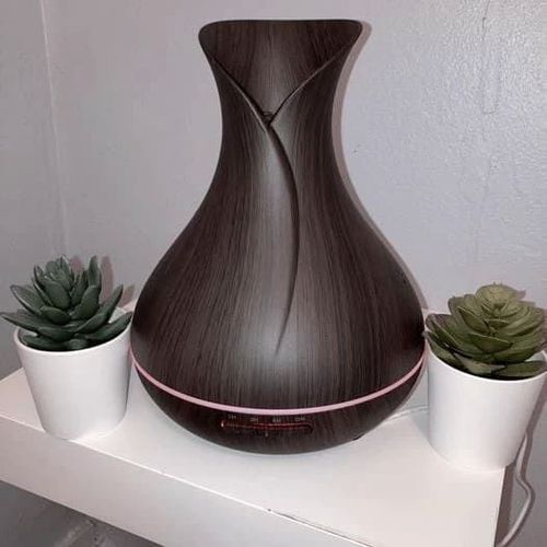 Diffuseur Huile Essentielle Neuf 400ml - 10h Autonomie, 7 Led, 2 Modes, Tlcommande, 20m - 15?