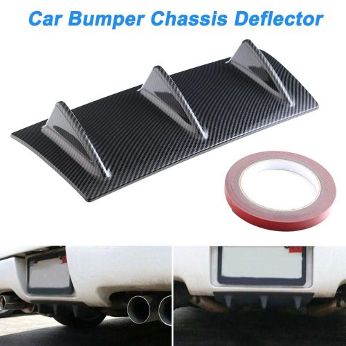 Diffuseur Universel De Pare-Chocs Arrire Abs Dflecteur De Chssis D'aileron De Requin Pour Voiture