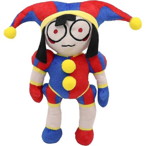 Digital Circus Plush, The Amazing Pomni et Jax Plushies Toysoft Forced Figure Doll for Game Fans Gift, Soft Farged Animal Figure Doll for Adult and K