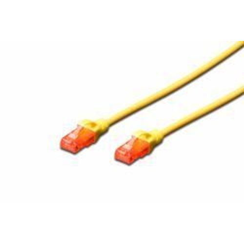 Digitus CAT6 U/UTP 1m cble de rseau U/UTP UTP Jaune (Digitus U-UTP Patc