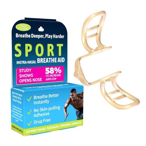 Dilatateur Nasal Anti-Ronflement En Silicone, Augmente Le Flux D'air, Amliore Le Sommeil Et La Taille-White
