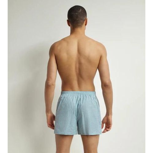 Dim Lot De 2 Caleons Homme En Coton Bio Rouge Vert  Motif Vichy Dim Good