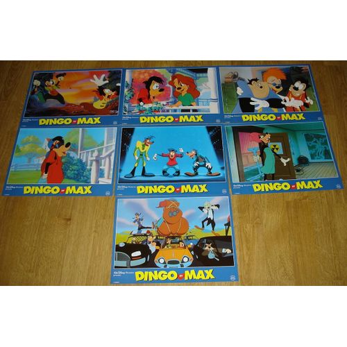 Dingo Et Max - Jeu De 7 Photos D'exploitation Cinmatographique Originale - Format 25x32 - De Kevin Lima Avec Les Voix De Grard Rinaldi, Christophe Lemoine, Alexandra Garijo - Anne 1995