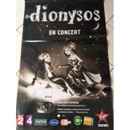 Dionysos -  - Affiche / Poster Envoi En Tube