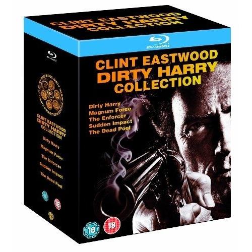Dirty Harry Collection [Blu-Ray] [Import Anglais] (Import) (Coffret De 5 Blu-Ray) de Clint Eastwood