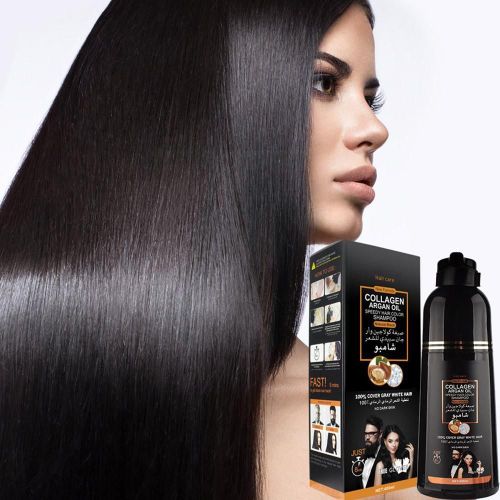 Disaar-Huile D'argan Marocaine Pour Cheveux Gris, 400ml, Rparation Capillaire, Amliore La Embau, Shampooing Pour Cheveux Rugueux Et Abms, Rapide