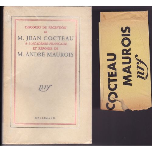 Discours De Rception  L'acadmie Franaise, Et Rponse De M. Andr Maurois.   