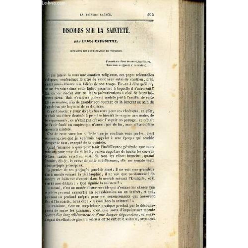 Discours Sur La Saintete / La Religion Source Unique De Consolation Dans Les Souffrances De Ce Monde / Instruction Pour La Nativit De La Sainte Vierge / Discours De Charit / Arrestation De ...   de ABBE CAUSSETTE / ABBE DAVID / ABB MAITRIAS