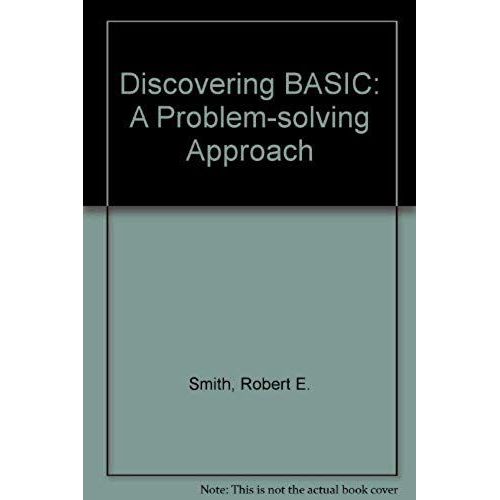 Discovering Basic: A Problem-Solving Approach   de unknown  Format Broch 