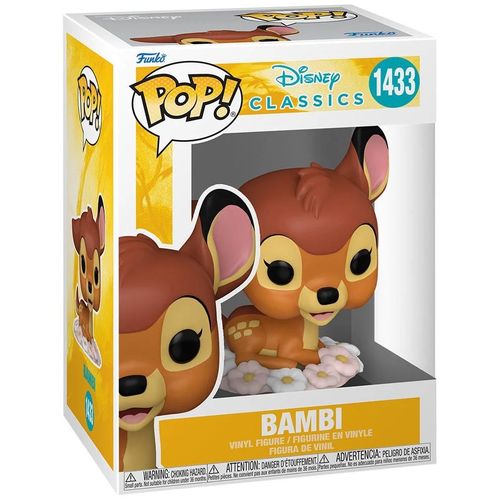 Disney - Figurine Pop! Bambi 80th Anniversary, Modle Bambi 9 Cm