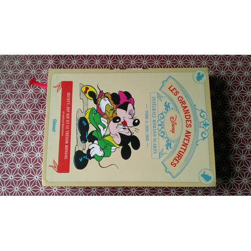 Disney. Intgrale Romano Scarpa Tome 4 1959 - 1960 - Mickey, Bip Bip Et Le Trsor Mongol Et Autres Histoires. Glnat Dcembre 2018   
