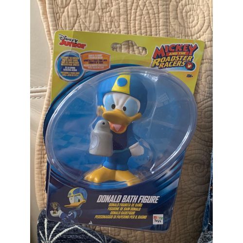 Disney Junior - Donald Figurine De Bain - Mickey And The Roadster Racers - Imc Toys