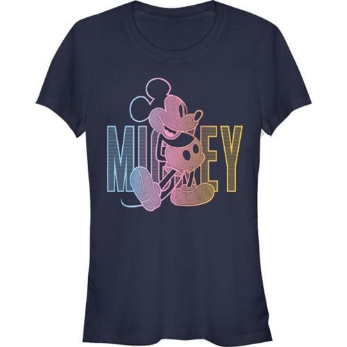 Disney, Mickey Mouse, Mickey Mouse Gradient Mickey, Femme T-Shirt