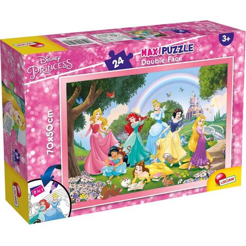 Disney Puzzle Double Face Maxi Floor 24 Pieces - Princess