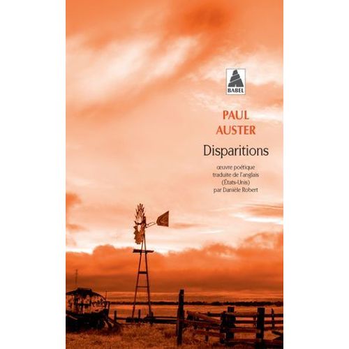 Disparitions  