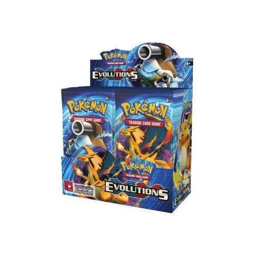 Display De 36 Boosters Pokmon Xy 12 Evolutions Version Franaise