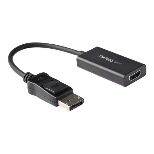 StarTech.com Adaptateur DisplayPort vers HDMI 4K 60 Hz avec HDR - Convertisseur DP 1.4 vers HDMI 2.0b