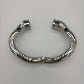 Dispositif ergonomique de chasteté masculine de serrure furtive d'acier  inoxydable, Cage de coq, serrure de pénis, anneau de coq, ceinture de  chasteté, S050 - Type Size 1 ring