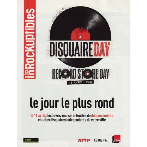 Disquaire Day / 16-04-2011 N0 : Charlotte Gainsbourg / Villagers (1/4p) - Benjamin Biolay (1/4p)