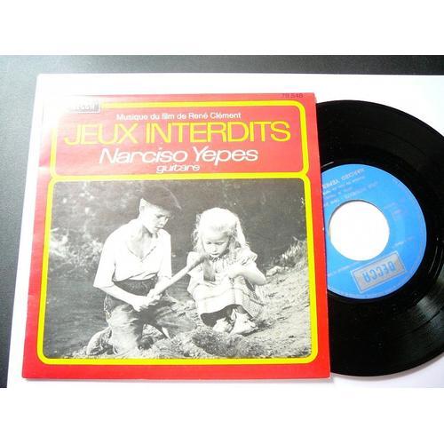 Disque 45t Narciso Yepes Jeux Interdits Rakuten