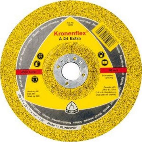Disque  barber A 24 Extra Pour L'usinage De L'acier,  X pais. : 115 X 6,0 Mm, Modle Coud, Vitesse Maxi. 13300 Tr/Mn