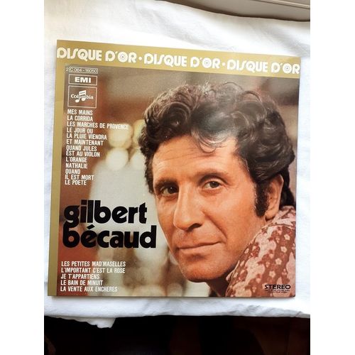 Disque D'or - Gilbert Bcaud