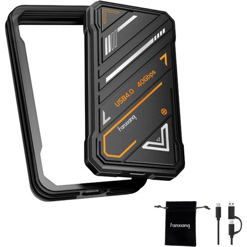 Disque Dur Externe 1To - Usb A 4.0 + Type C 40Gbps