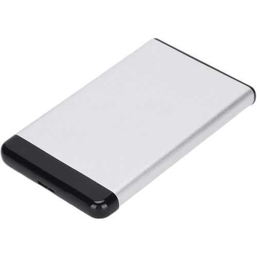 Disque Dur Externe, 40 Go/80 Go/120 Go/250 Go/320 Go/500 Go/1To/2To Transfert Donnes Rapide 50-130M/S Portable Ultra Slim HDD avec Port Mirco USB 3.0 pour Ordinateur Bureau, Ordinateur(40GB-Argent)