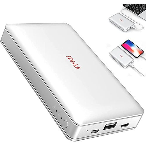 Disque Dur Externe Certifi Mfi 1 To (1000 Go) Pour Iphone, Cl Photo Pour Ipad/Iphone, Stockage De Mmoire Hdd Iphone Compatible Avec Ios, Mac Nouvel Ipad Pro Pc Et Tlphones Android