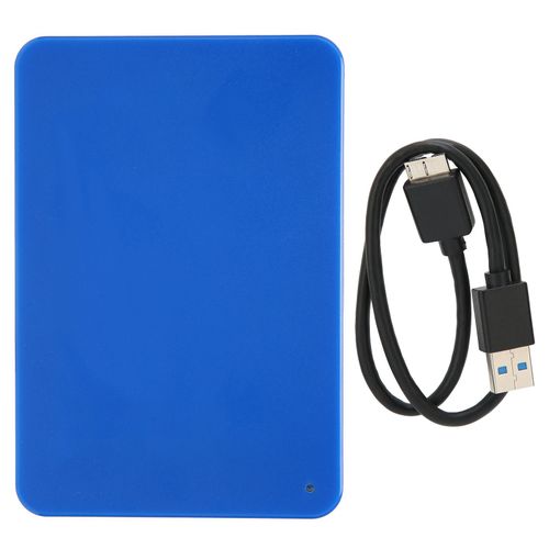 Disque dur externe HDD USB 3.0 Plug and Play, disque dur mobile pour de nombreux appareils, bleu, 250 Go