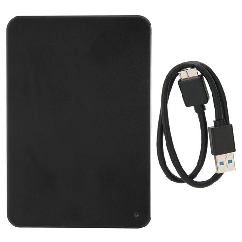 Disque dur externe HDD USB 3.0 Plug and Play, disque dur mobile pour de nombreux appareils, noir, 1 To