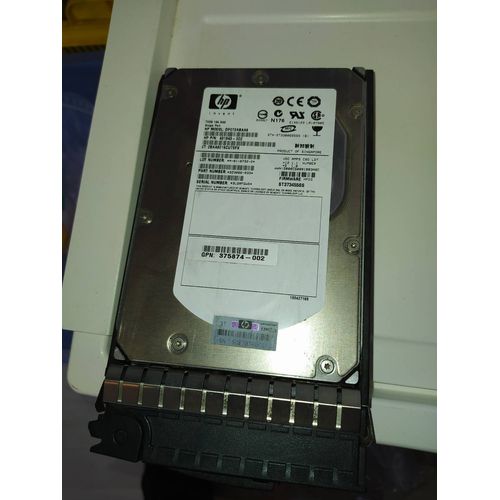 Disque dur HP 72 Go DF072ABAA8 15k sas SCSI