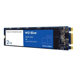 Disque SSD SATA WD Blue 3D NAND WDS200T2B0B - SSD - 2 To - interne - M.2  2280 - SATA 6Gb/s