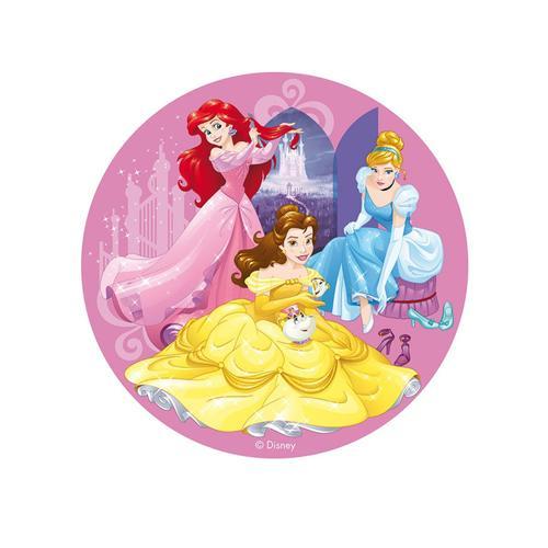 Disque En Azyme Princesses Disney 20 Cm Taille Unique