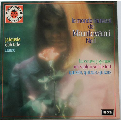 Disque Vinyle 33 Tours Le Monde Musical De Mantovani Collection Cocinelle La Veuve Joyeuse - Un Violon Sur Le Toit - Quizas, Quizas , Quizas - Mantovani