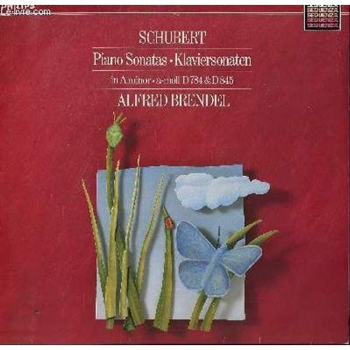Disque Vinyle 33t Klaviersonate A Moll Sonata In A Minor / Klaviersonate A Moll Sonata In A Minor Op 42. Avec Alfred Brendel Au Piano - Schubert